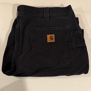 Carhartt Black Utility Shorts